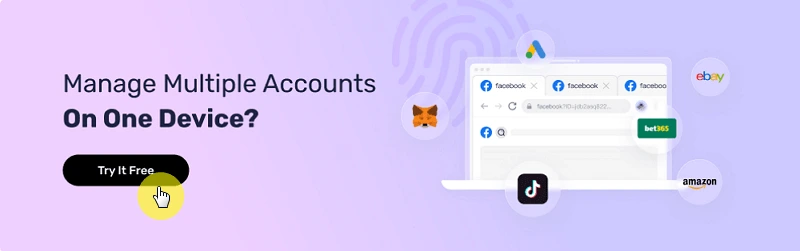 Manage mulpitle accounts on one device