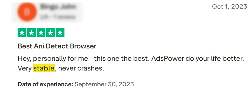 AdsPower Stability