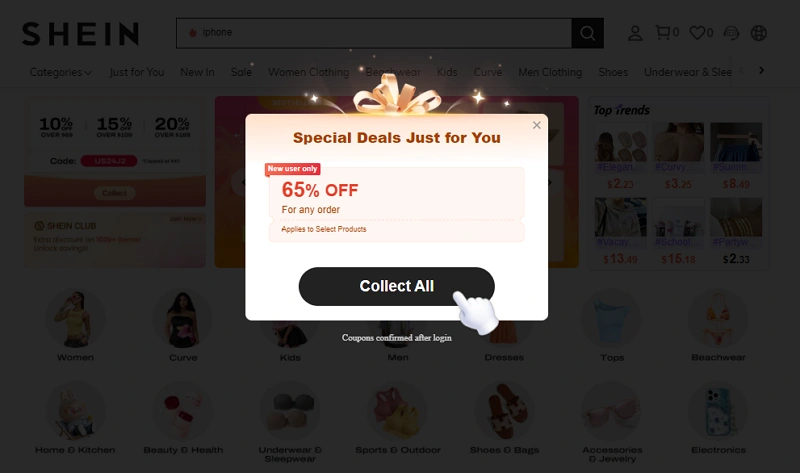 First-order discount