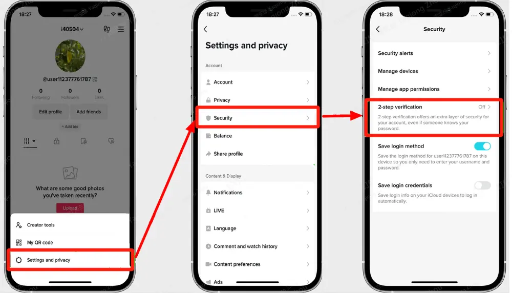 Enable 2-Step Authentication