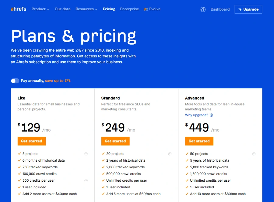 ahref-pricing