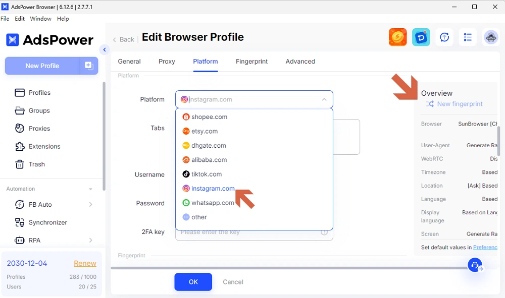 Isolate Each Account via AdsPower