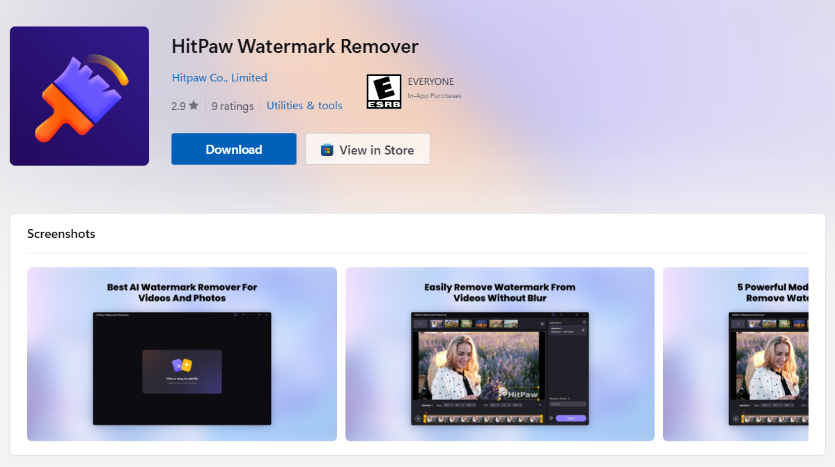 HitPaw Watermark Remover