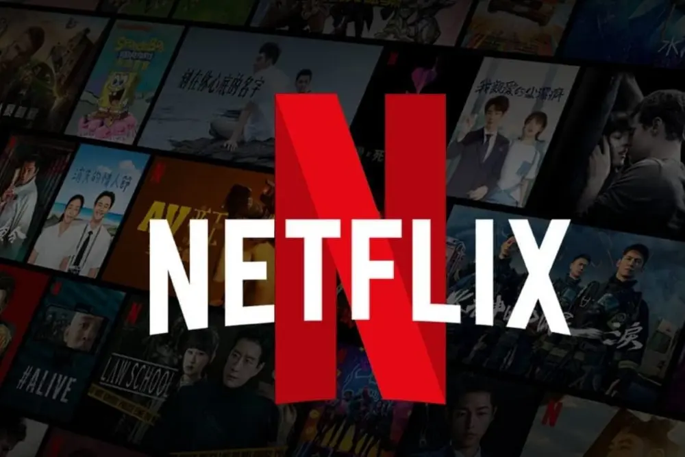 the logo of Netflix 