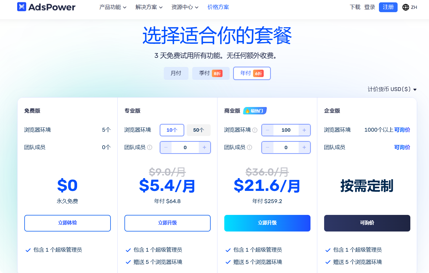 跨境人首选浏览器：AdsPower指纹浏览器