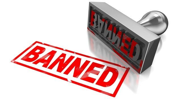 Image showing banned sign