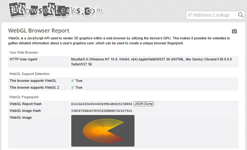 WebGL Fingerprinting