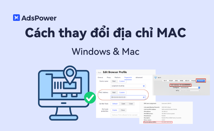  Cách thay đổi địa chỉ MAC: Hướng dẫn đầy đủ cho ngư�%