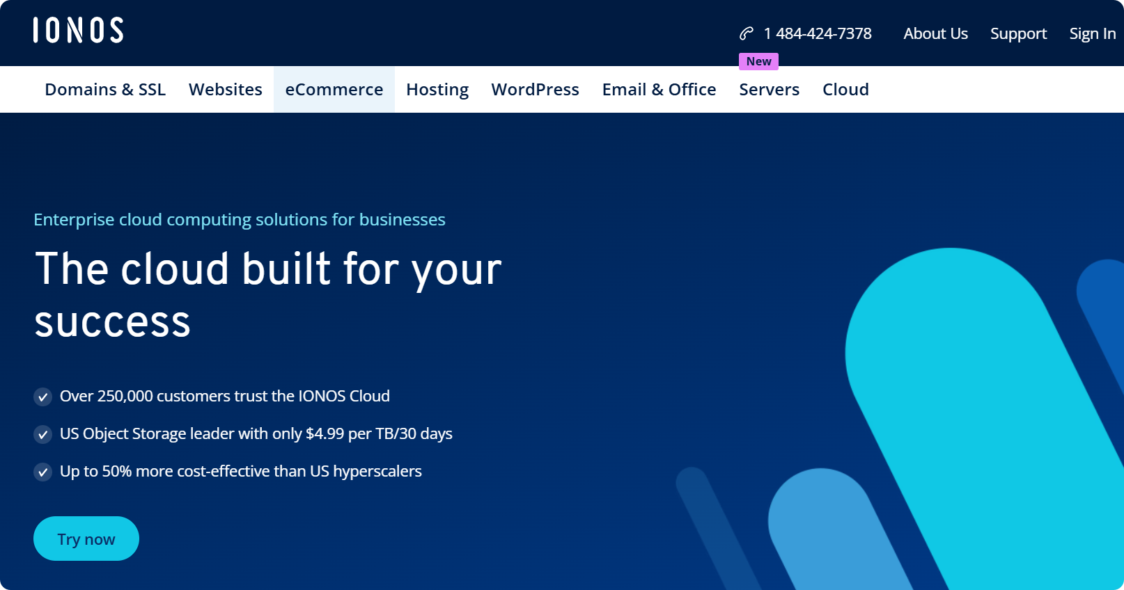 雲服務商：IONOS Cloud