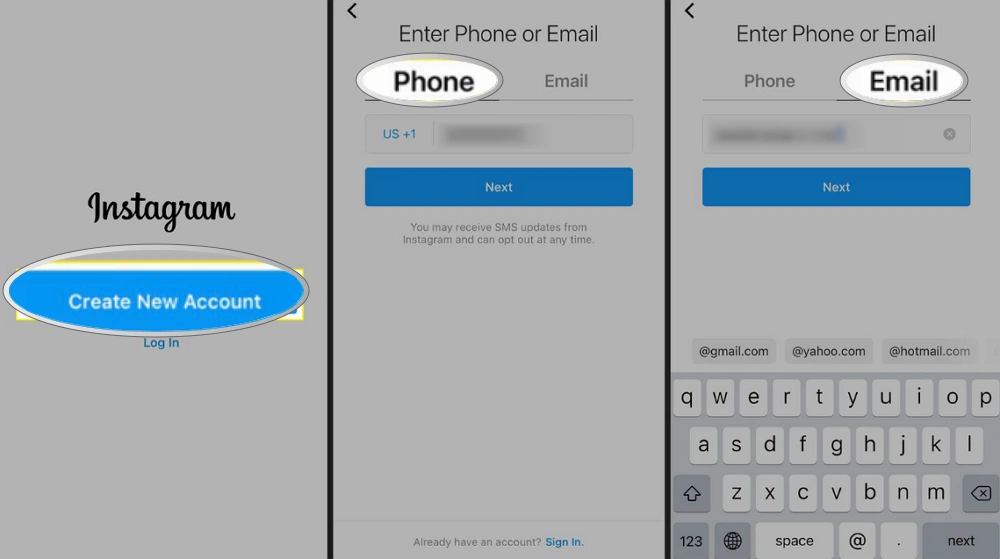 Create Instagram Accounts