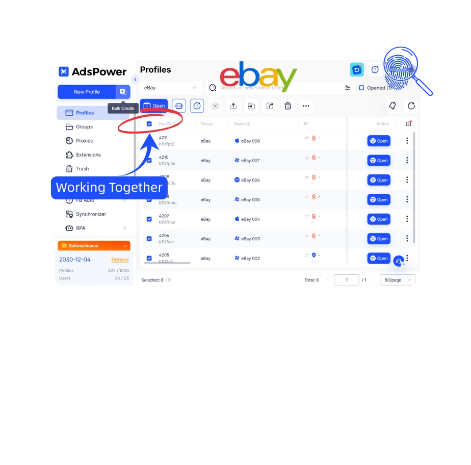 Multiple eBay Accounts Without Bans