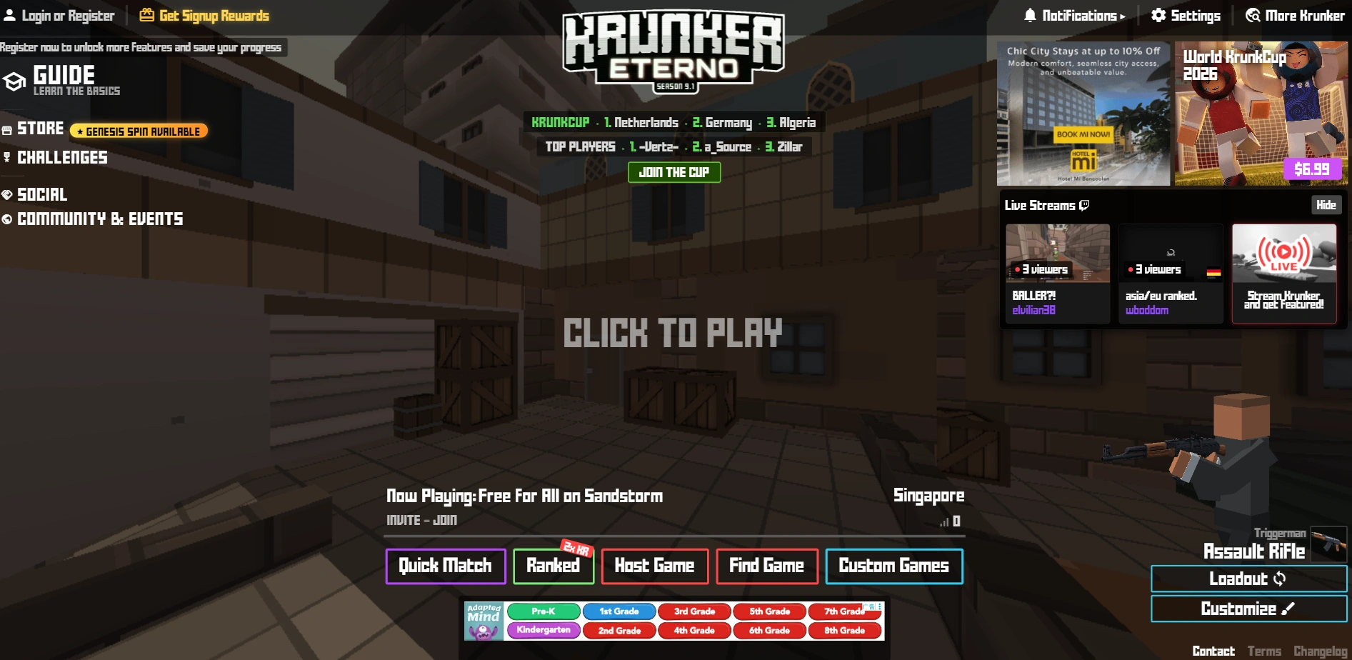 krunker-game-not-blocked-by-school