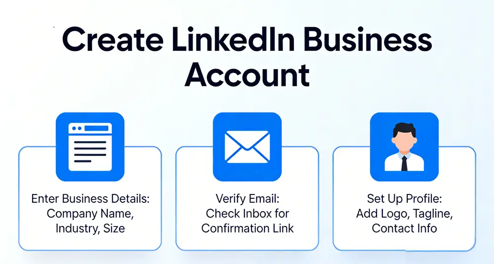 Create business accounts