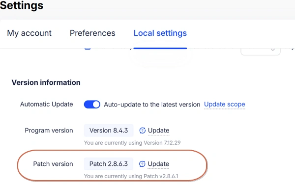 update-patch-version