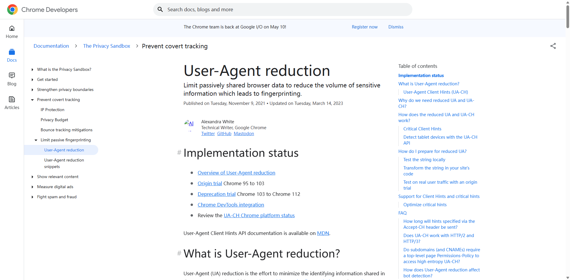 从 User-Agent 到 Client Hints：浏览器指纹的真实演进与行业误区
