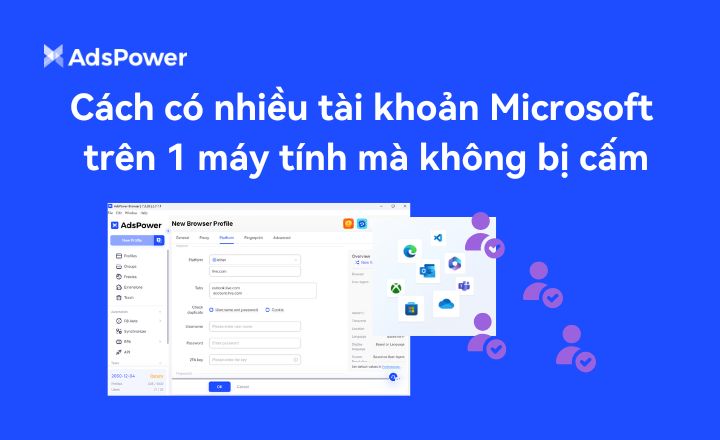 Cách có nhiều tài khoản Microsoft trên một máy tính mà không bị cấm
