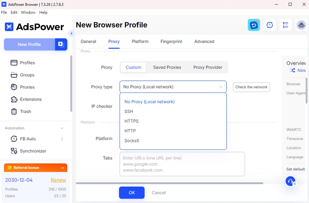 Proxy Integration