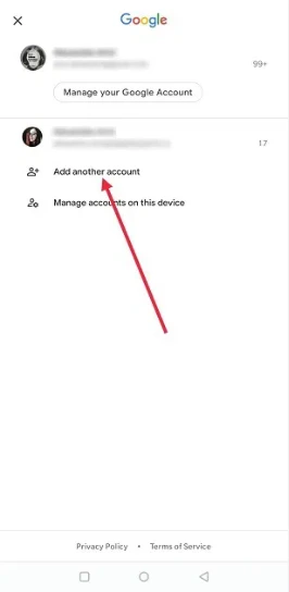 How to switch Chrome accounts on Android