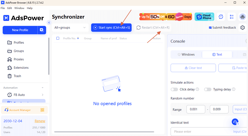 Display Shortcuts