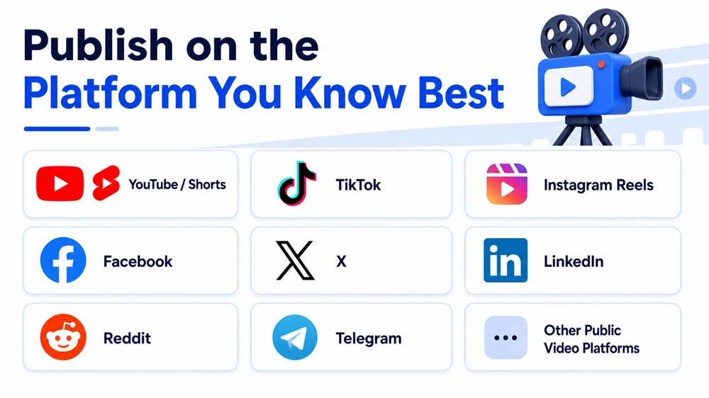 Publish on the Video Platform 