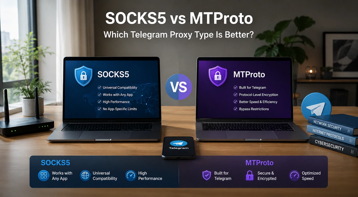 SOCKS5 vs MTProto: Which Telegram Proxy Type Is Better?