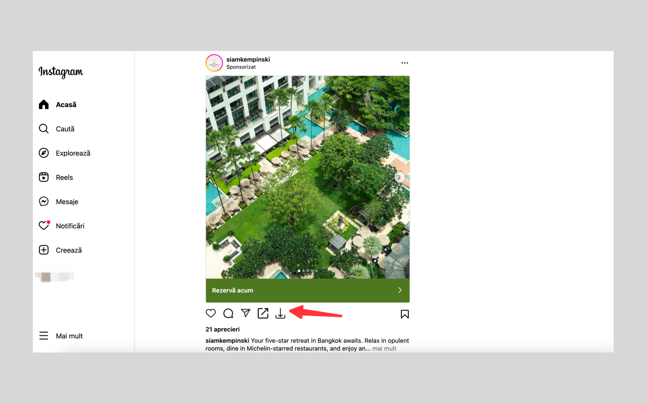 使用浏览器插件下载Instagram图片