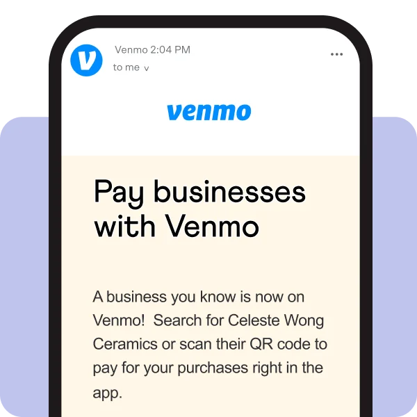 Venmo Business Profile