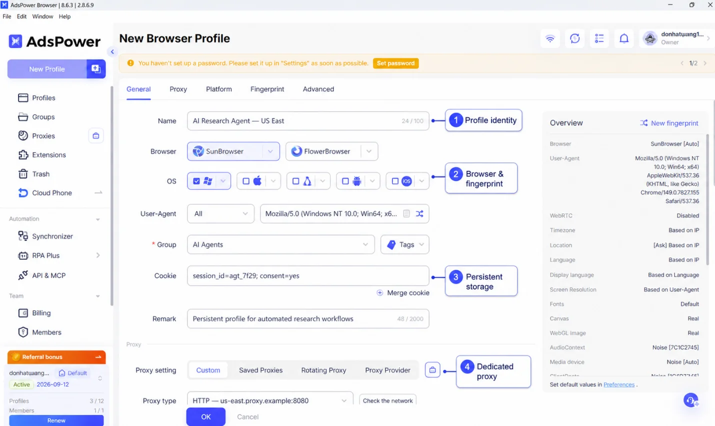 Understanding Persistent Browser Profiles for AI Agents: Why Do They Matter?