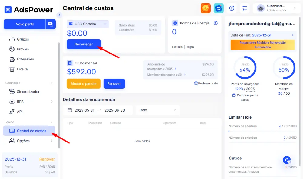 Como Registrar o Navegador AdsPower