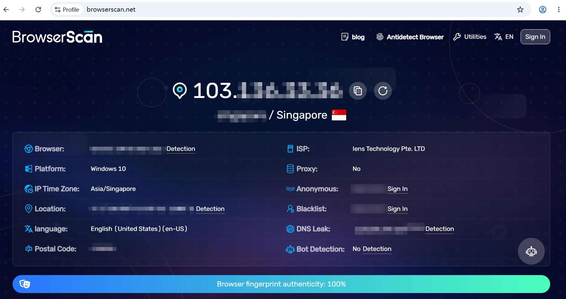undetectable-fingerprint-test