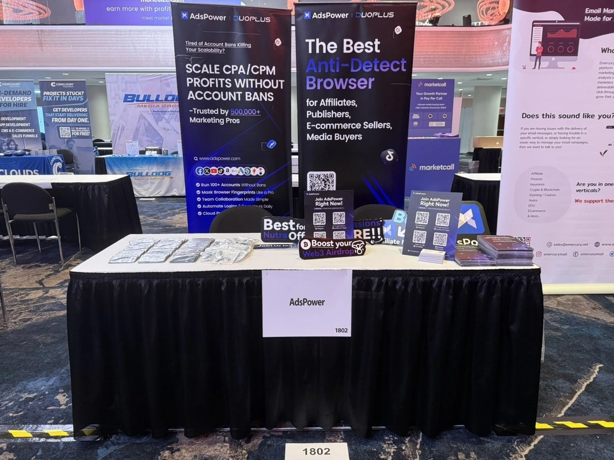 AdsPower at affiliate summit east 2025