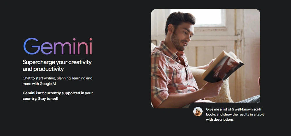 Gemini Blocked or Restricted?