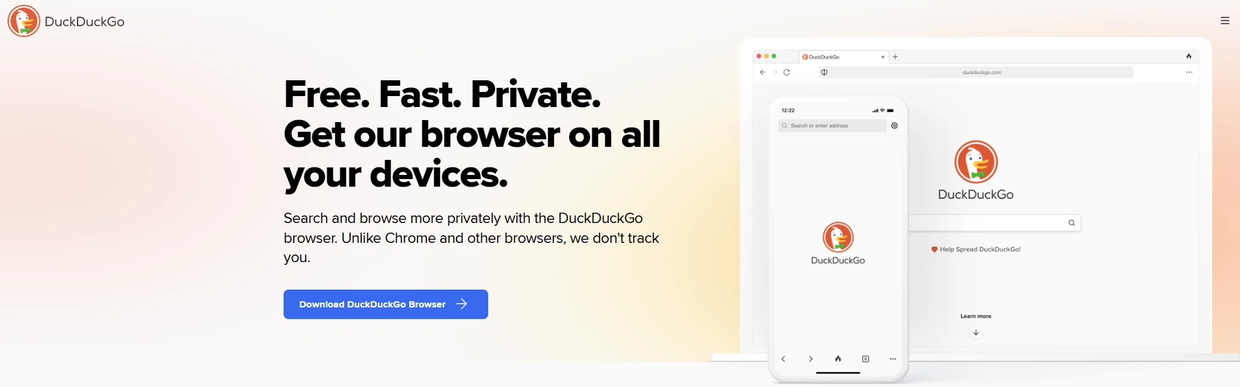  DuckDuckGo браузер 