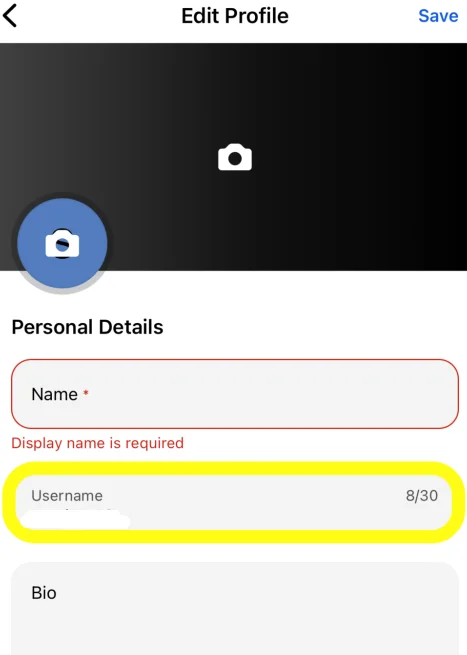 Complete your profile