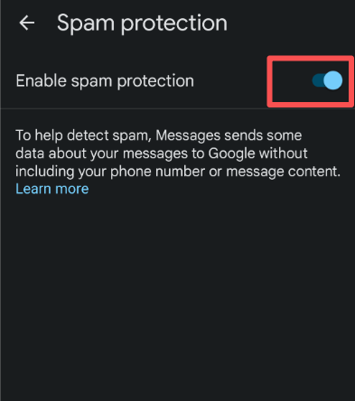 disable-sms-message-blocking-on-android