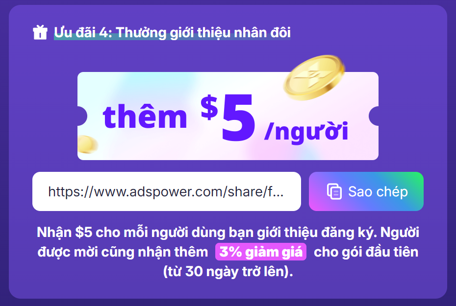 Siêu Sale Tháng 9 cùng Adspower: Giảm giá, hoàn tiền, Hoa hồng & Giải thưởng iPhone