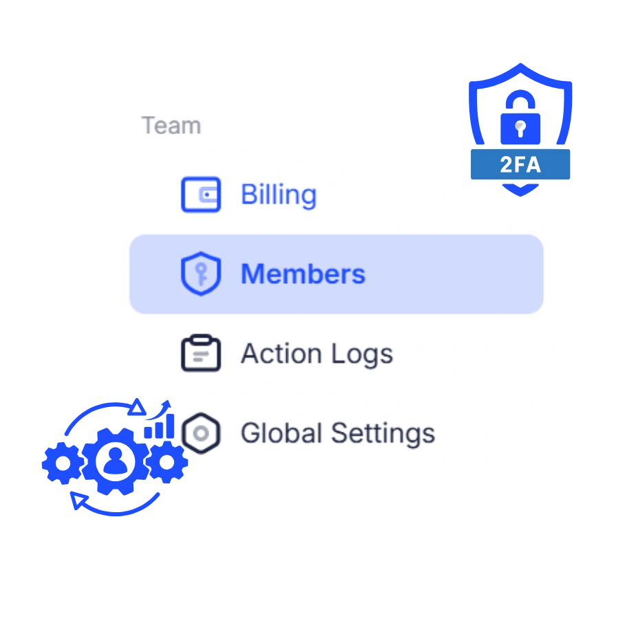 Zero-Data-Leak Team Control