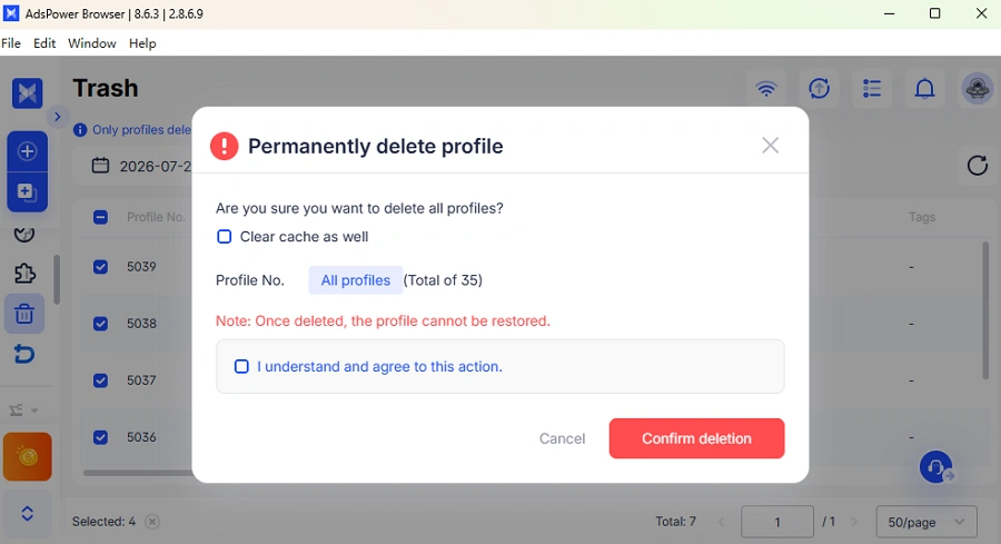 Delete All