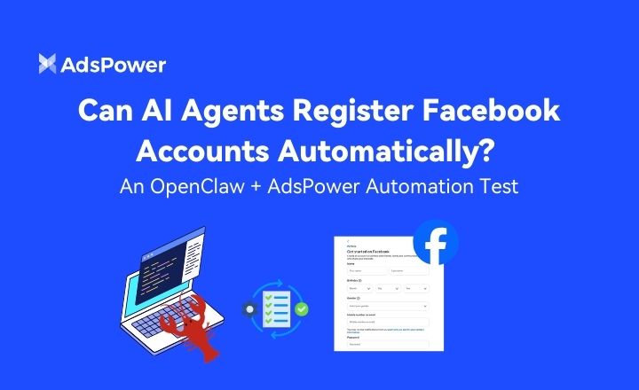 Can AI Agents Register Facebook Accounts Automatically?