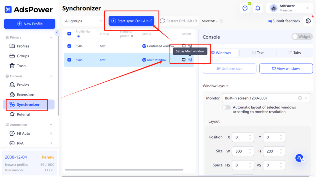Enhancing Multi-Window Operations: AdsPower Synchronizer Usage and Troubleshooting Guide