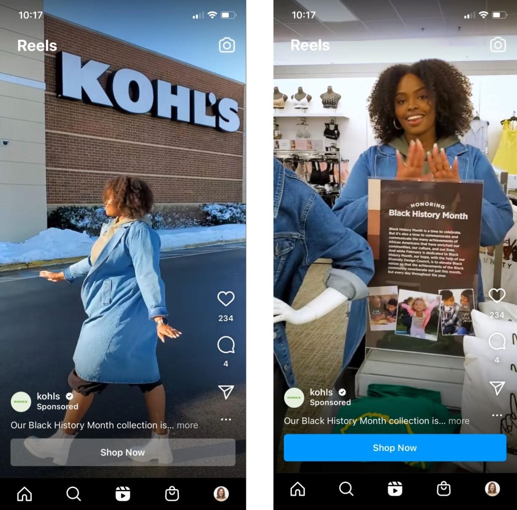 Instagram reels ads