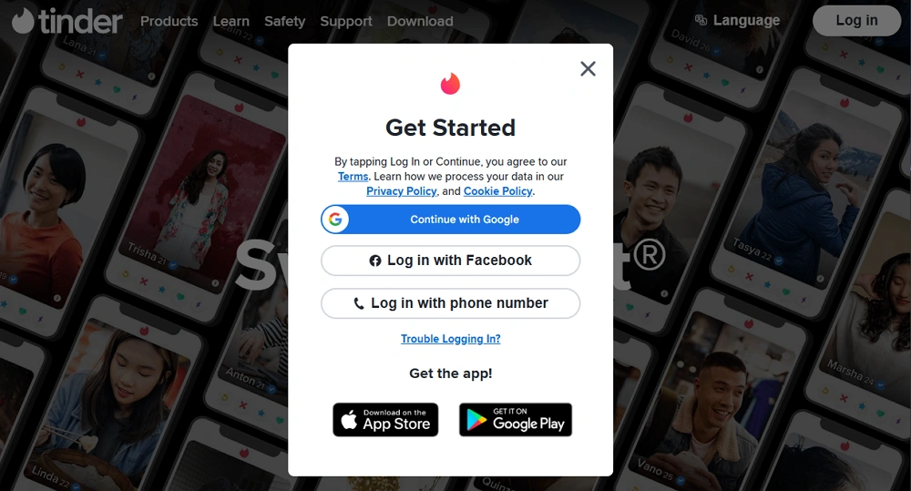 Create a New Account 