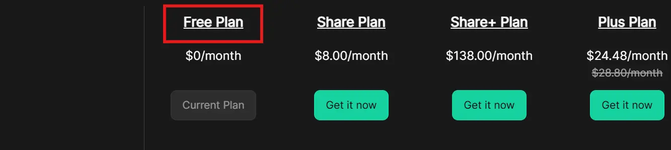 Pricing and Plans