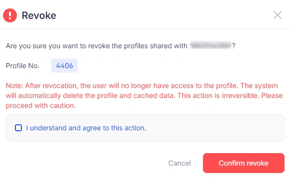 Revoke Profiles