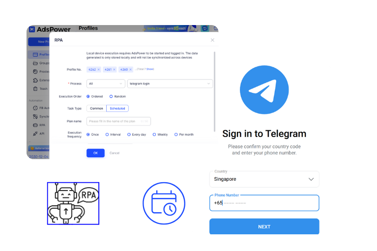 Automate Telegram Joining