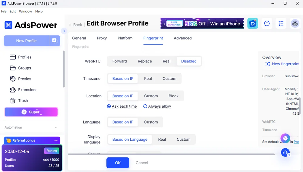 Dấu vân tay kỹ thuật số duy nhất