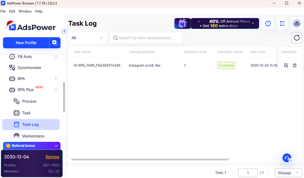Results by Task and Batch