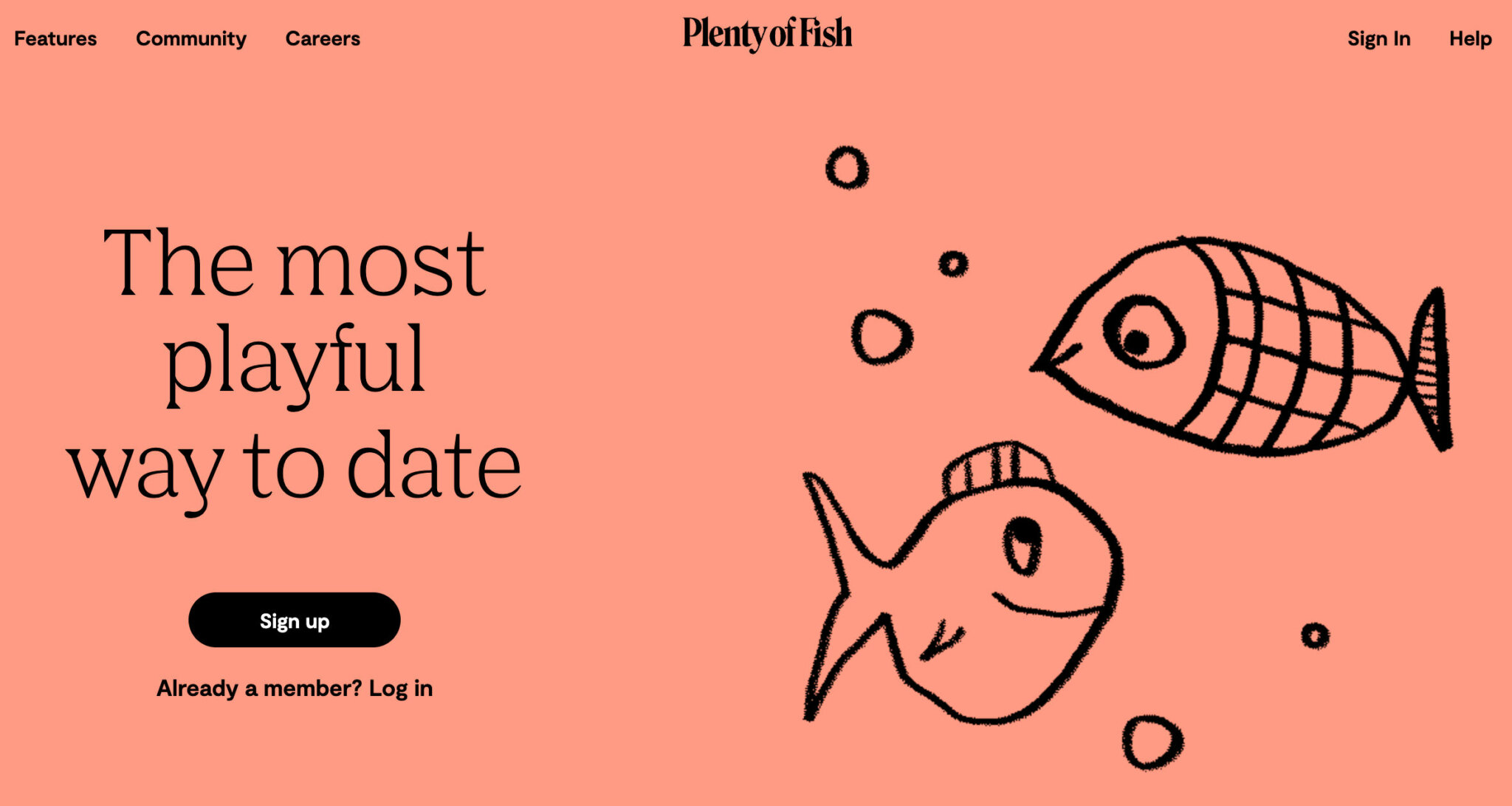 plenty of fish 交友软件