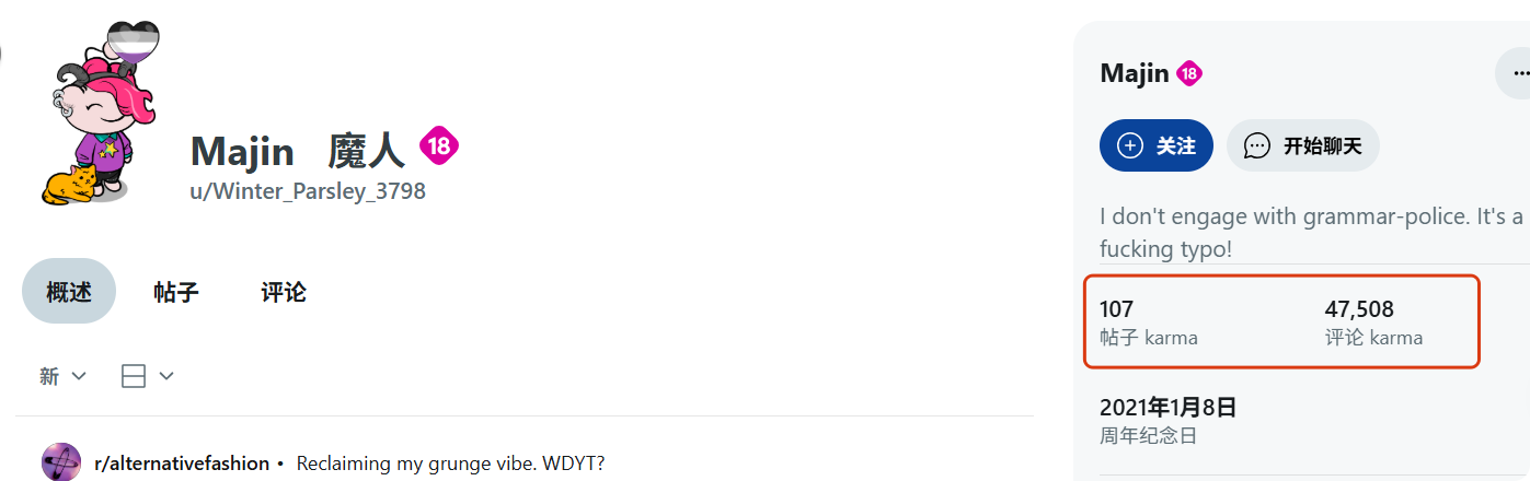 reddit karma