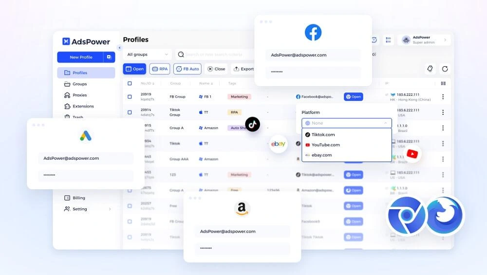 AdsPower Antidetect Browser